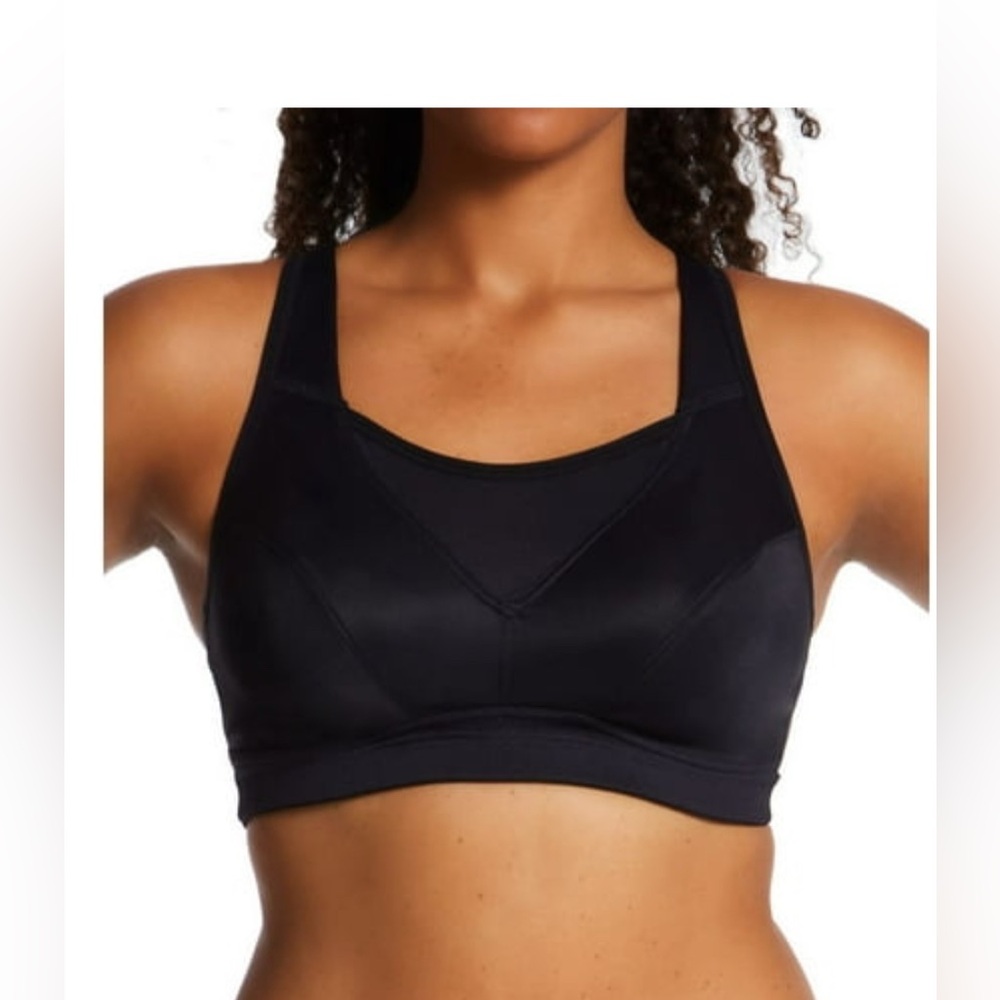 Playtex Black Racerback Sports Bra - Picture 5 of 5